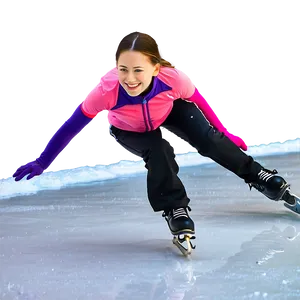 Alpine Ice Skating PNG 10