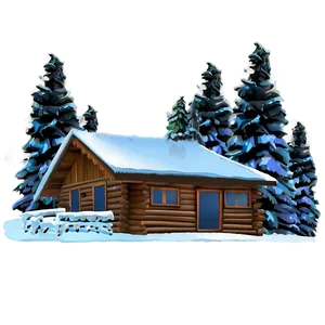 Alpine Ski Cabin Png 40 PNG image