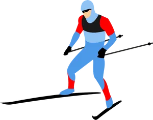 Alpine Skierin Action.png PNG image