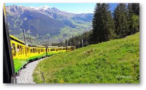 Alpine_ Train_ Journey PNG