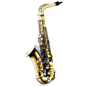 Alto Saxophone In Band PNG Lre