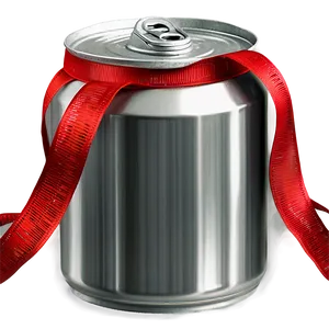 Aluminum Can With Ribbon PNG Cpa