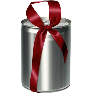 Aluminum Can With Ribbon PNG Dvh67 PNG