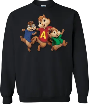 Alvinandthe Chipmunks Sweatshirt PNG image