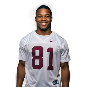 Amari Cooper Alabama College Days Png Rrt82 PNG image