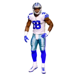 Amari Cooper Dallas Cowboys Uniform Png Frj PNG image