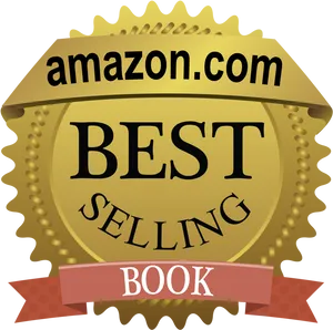 Amazon Best Selling Book Badge PNG image