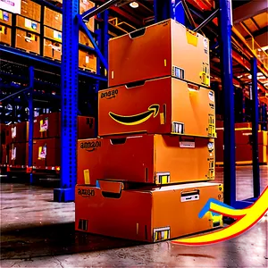 Amazon Box At Warehouse Png 33 PNG image