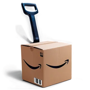 Amazon Box With Handle Png Waf72 PNG image