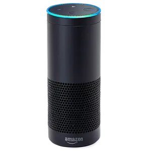 Amazon Echo Silver Senior Edition PNG Wlm26