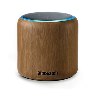 Amazon Echo Vintage Oak Finish PNG Oxf87