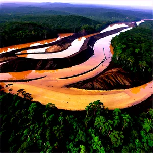 Amazon Rainforest Deforestation PNG 06212024 PNG