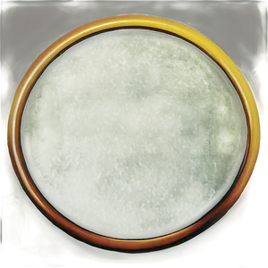 Amber Yellow Circle Emblem PNG 06122024