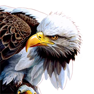 American Bald Eagle Png 06122024 PNG image