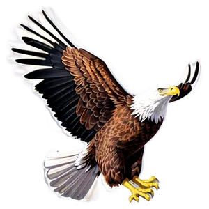 American Eagle Cartoon Png Pht99 PNG image