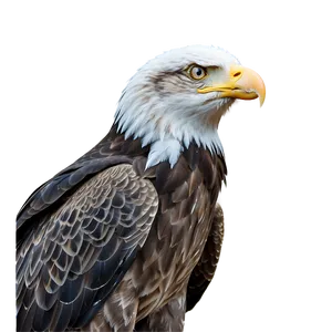 American Eagle In Snow PNG 06122024