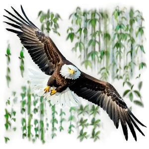 American Eagle In The Wild Png 06122024 PNG image