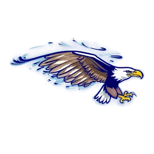 American Eagle Sketch Png 06122024 PNG image