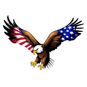 American Eagle With Stars Png 29 PNG image