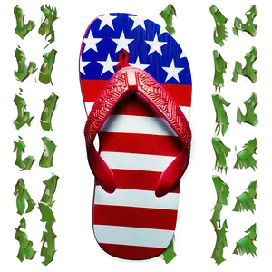 American Flag Flip Flops Png 49 PNG image