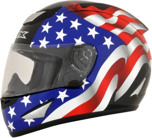 American Flag Motorcycle Helmet PNG image