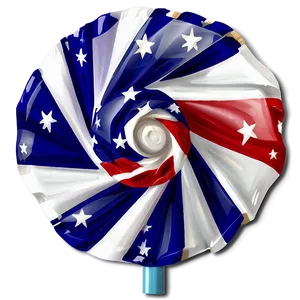 American Flag Pinwheel Png Bmo PNG image