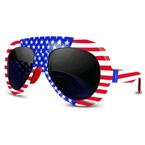 American Flag Sunglasses Png Qei79 PNG image