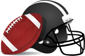 American Football Gear Illustration PNG