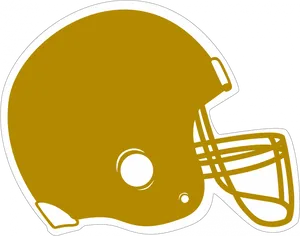 American Football Helmet Graphic