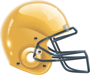 American Football Helmet Illustration PNG