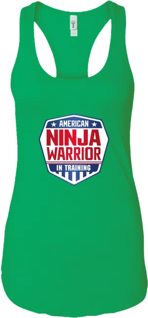 American Ninja Warrior In Training Tank Top PNG image