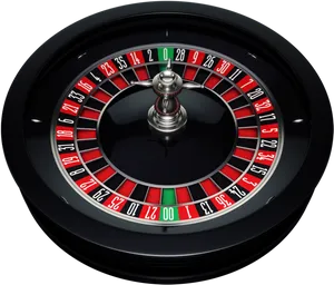 American Roulette Wheel Top View PNG image