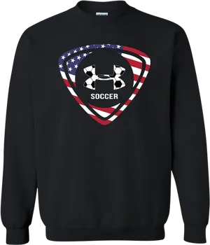 American Soccer Shield Sweatshirt PNG image