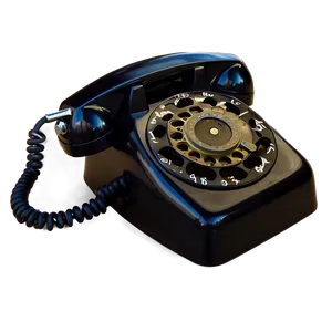 American Style Rotary Phone Png 7 PNG image