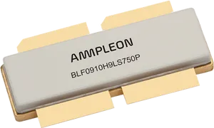 Ampleon_ R F_ Power_ Transistor_ B L F0910 H9 L S750 P PNG image