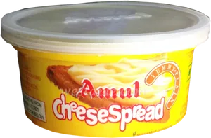 Amul Cheese Spread Container PNG image