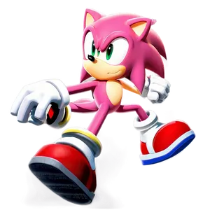 Amy Rose Sonic Characters PNG Hlq12