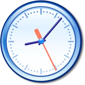 Analog Clock Illustration