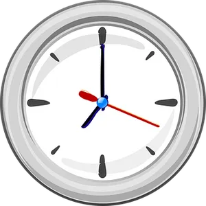 Analog Clock Illustration