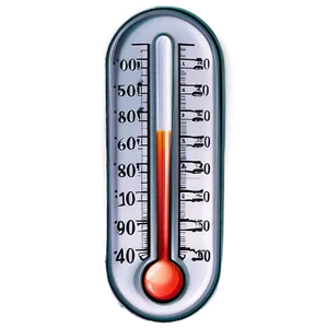 Analog Thermometer PNG 8