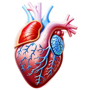 Anatomical Heart And Brain PNG 53