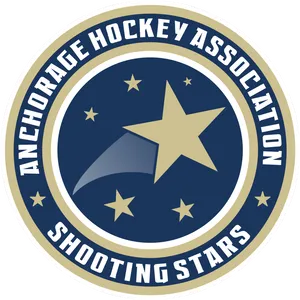 Anchorage Hockey Association Shooting Stars Logo PNG image