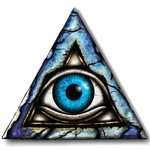 Ancient All Seeing Eye Artwork Png 06212024 PNG image