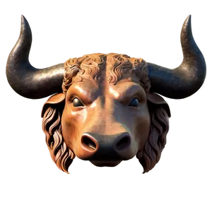 Ancient Bull Head PNG 06132024