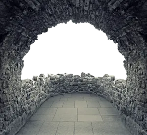 Ancient Castle Archway Stone Structure