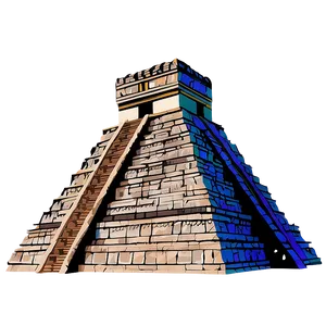 Ancient Chichen Itza Ruins PNG 06252024