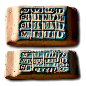 Ancient Clay Tablets Png Jjw35 PNG image