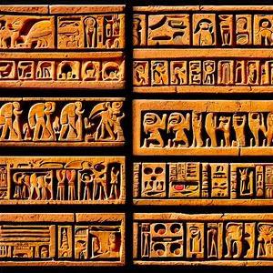 Ancient Egyptian Hieroglyphics PNG 27