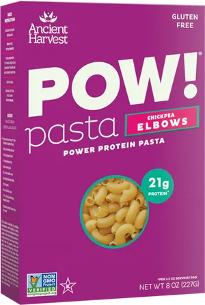 Ancient Harvest P O W Chickpea Elbows Pasta PNG