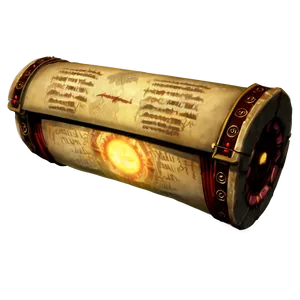 Ancient Magic Scroll Png 39 PNG image